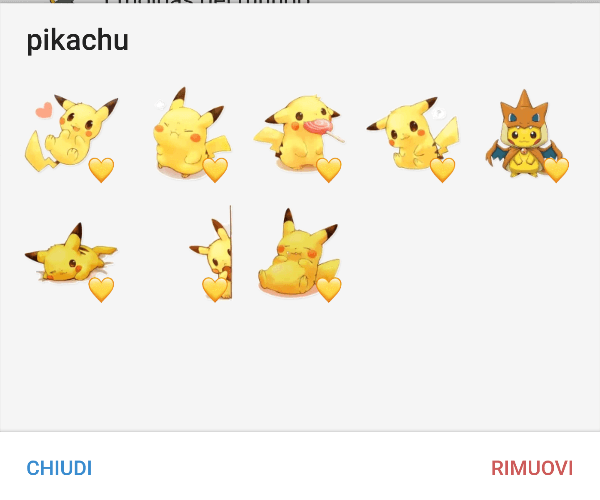 Pikachu Aufkleber